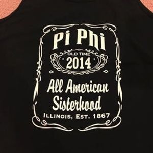 Jack Daniels Inspired Phi Beta Phi Tank Top